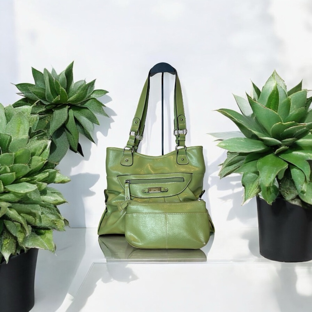 Rossetti Green Purse and Wallet Set